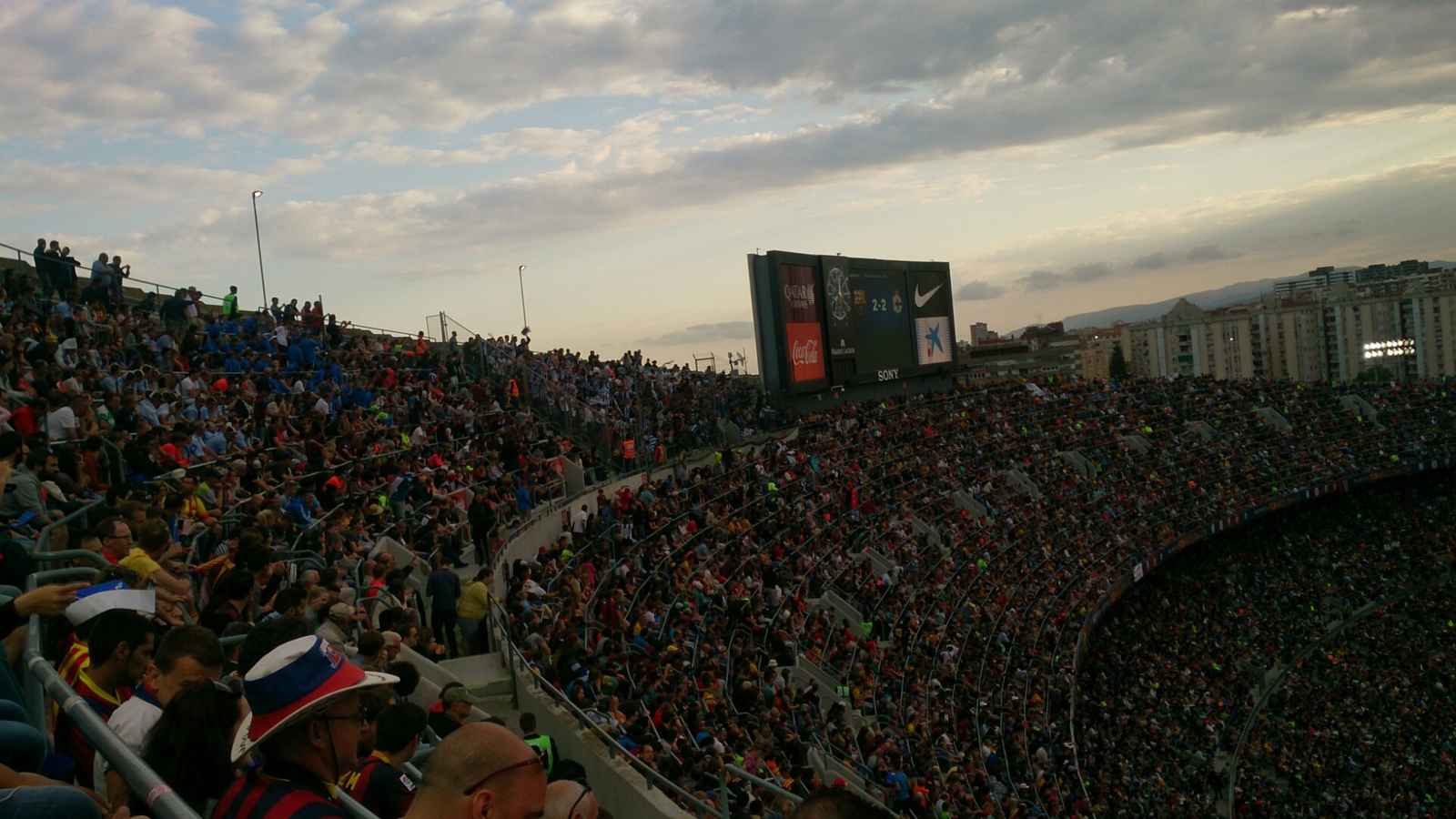 Inside the Camp Nou 2