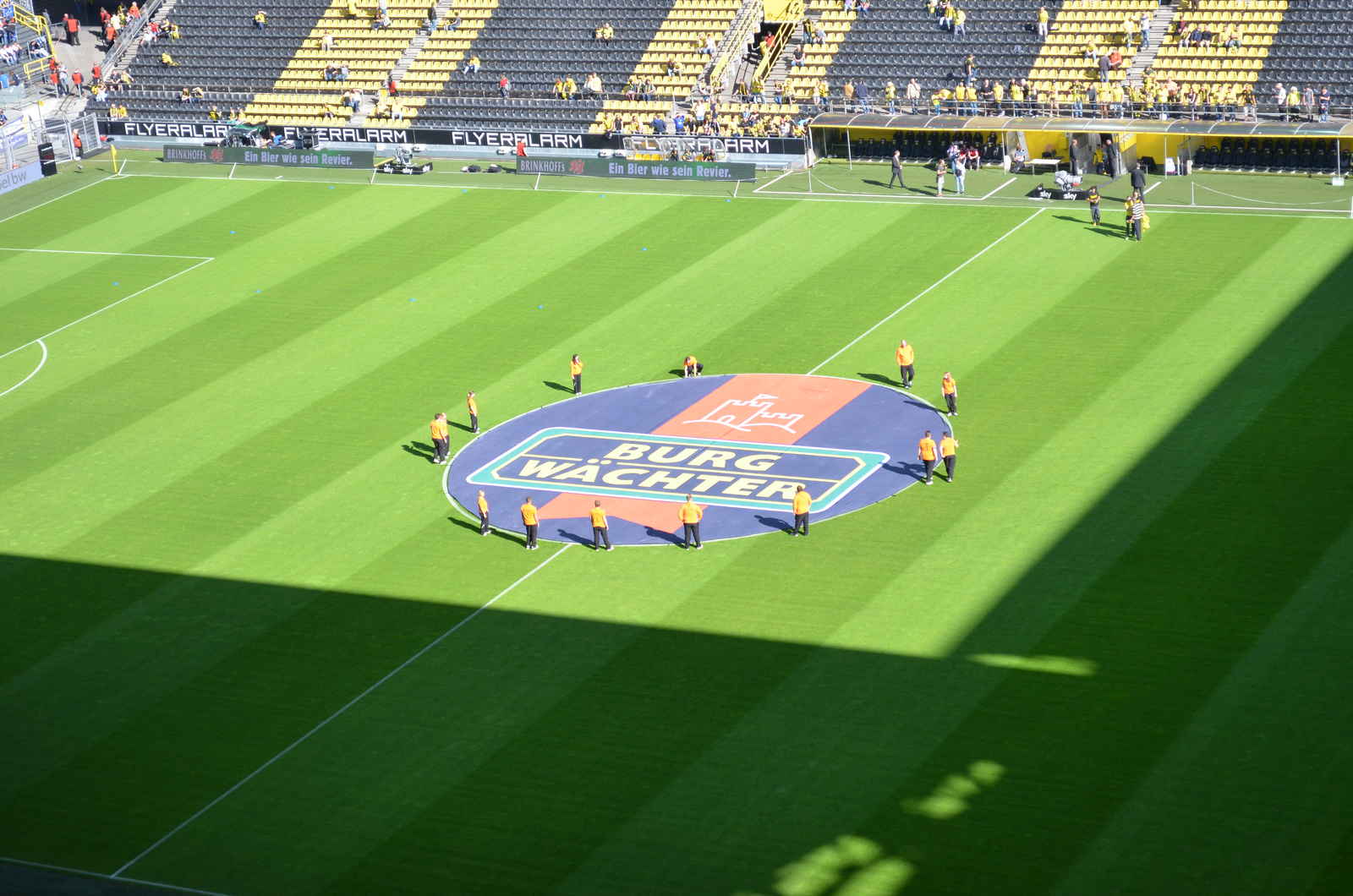 Inside the stadium 5