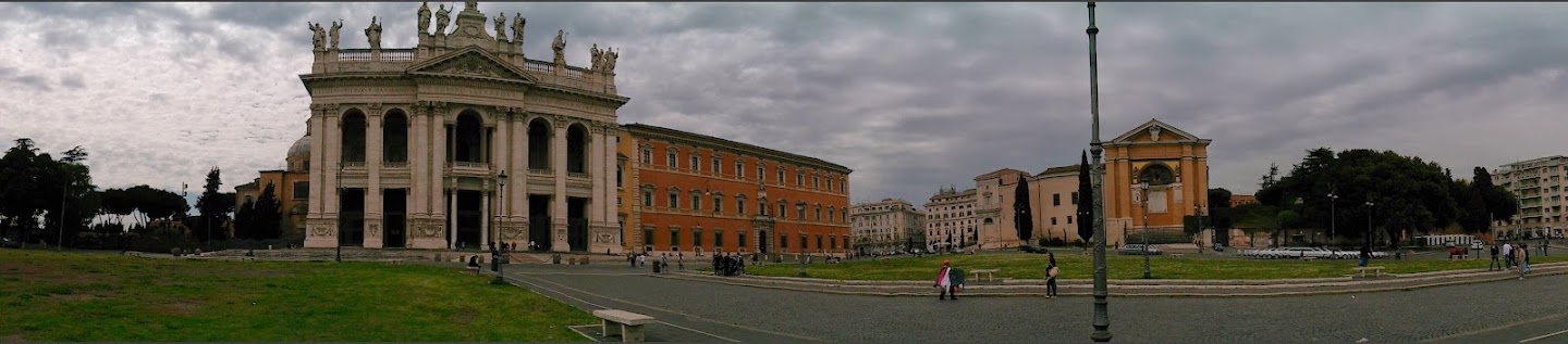 Outside The Archbasilica Cathedral