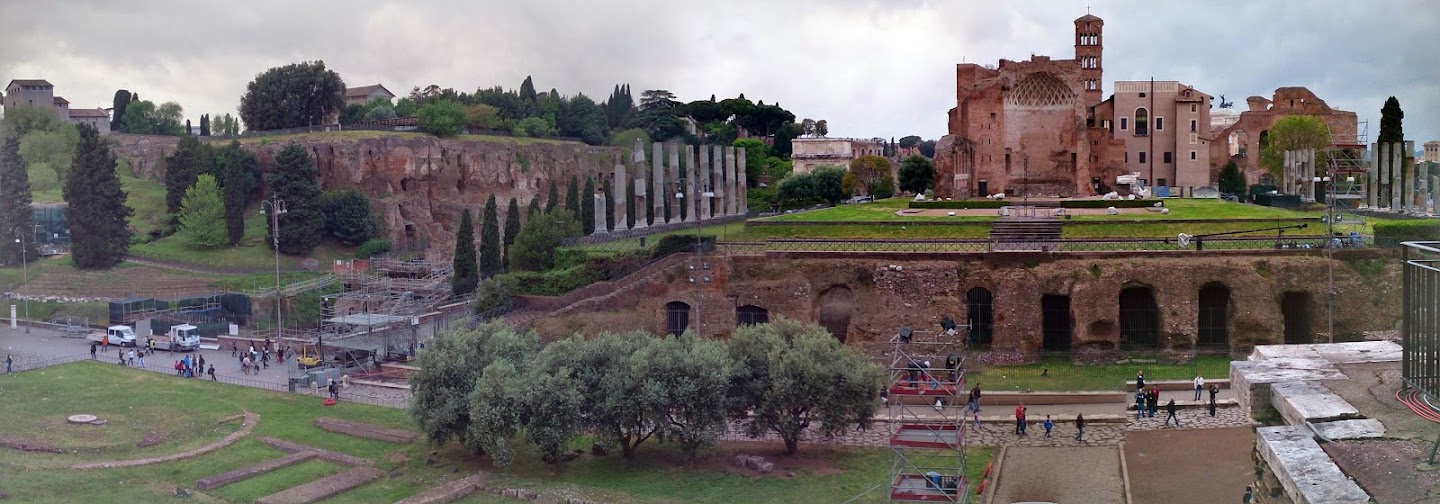 Outside Coloseum