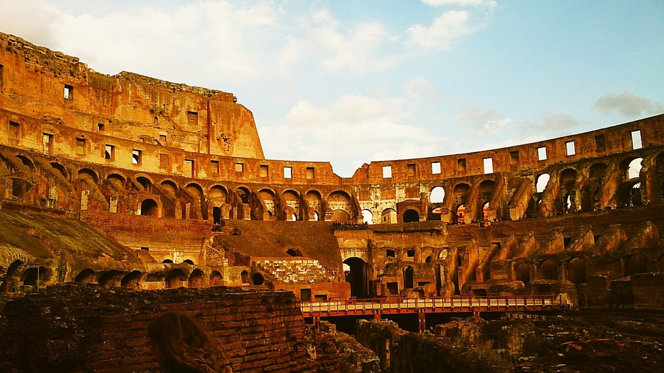 Inside Coloseum