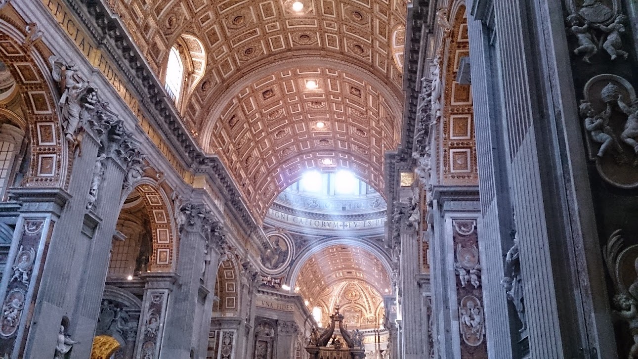 Inside St. Peter's Basilica