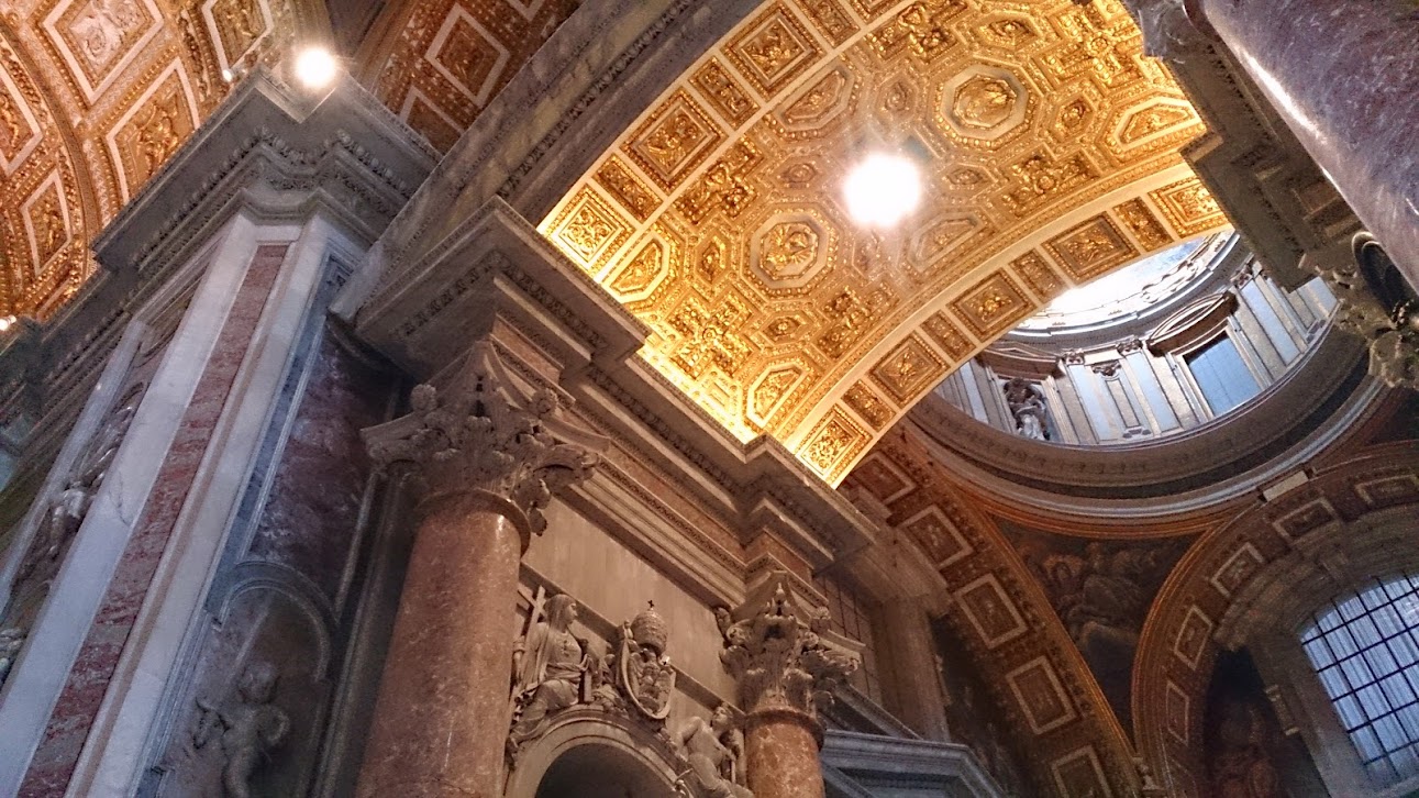 Inside St. Peter's Basilica