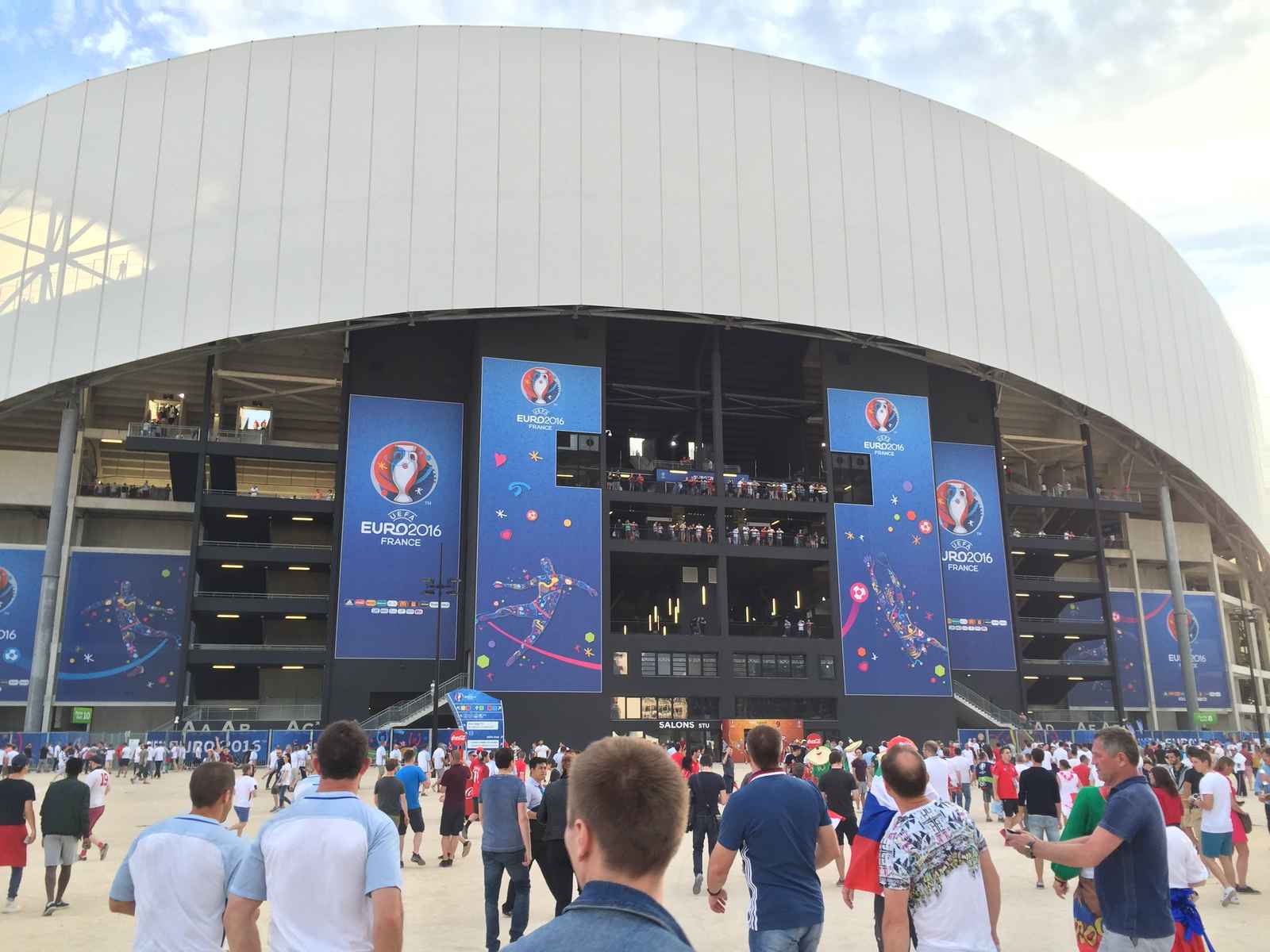 outside the Velodrome