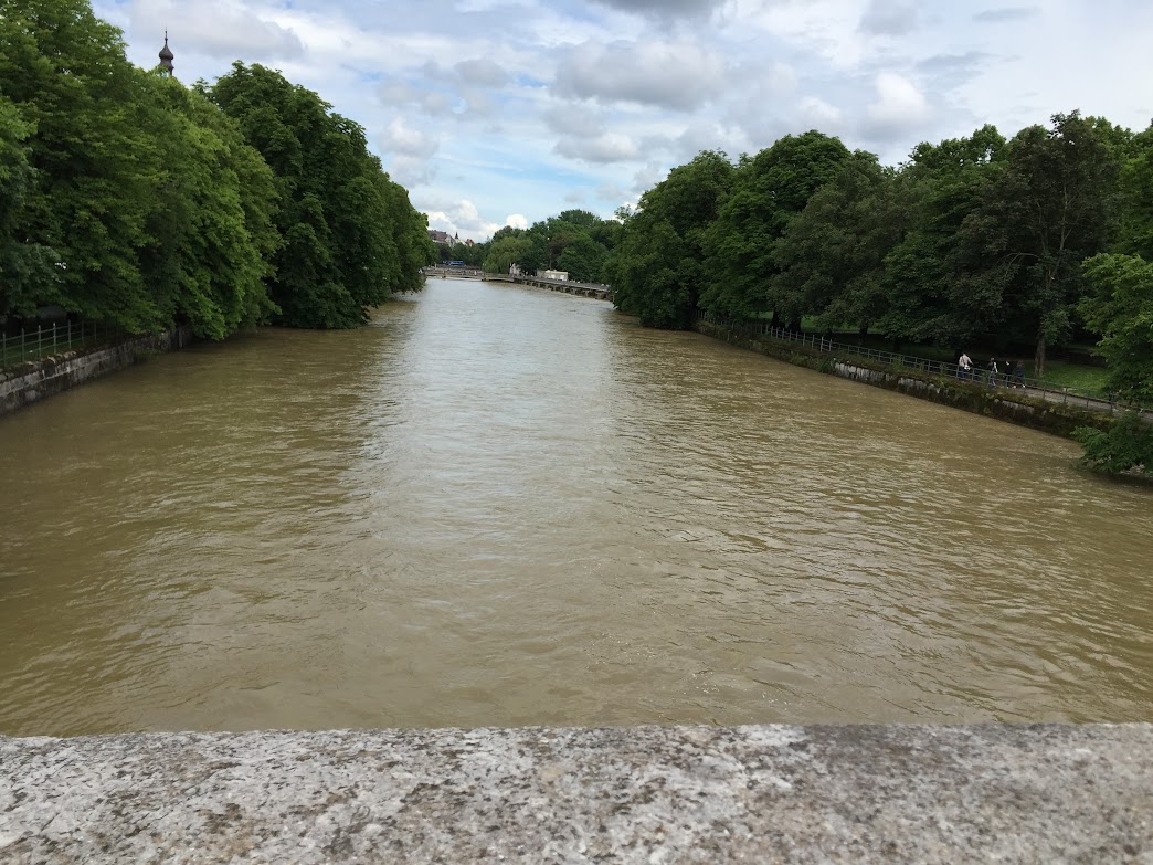 Isar river