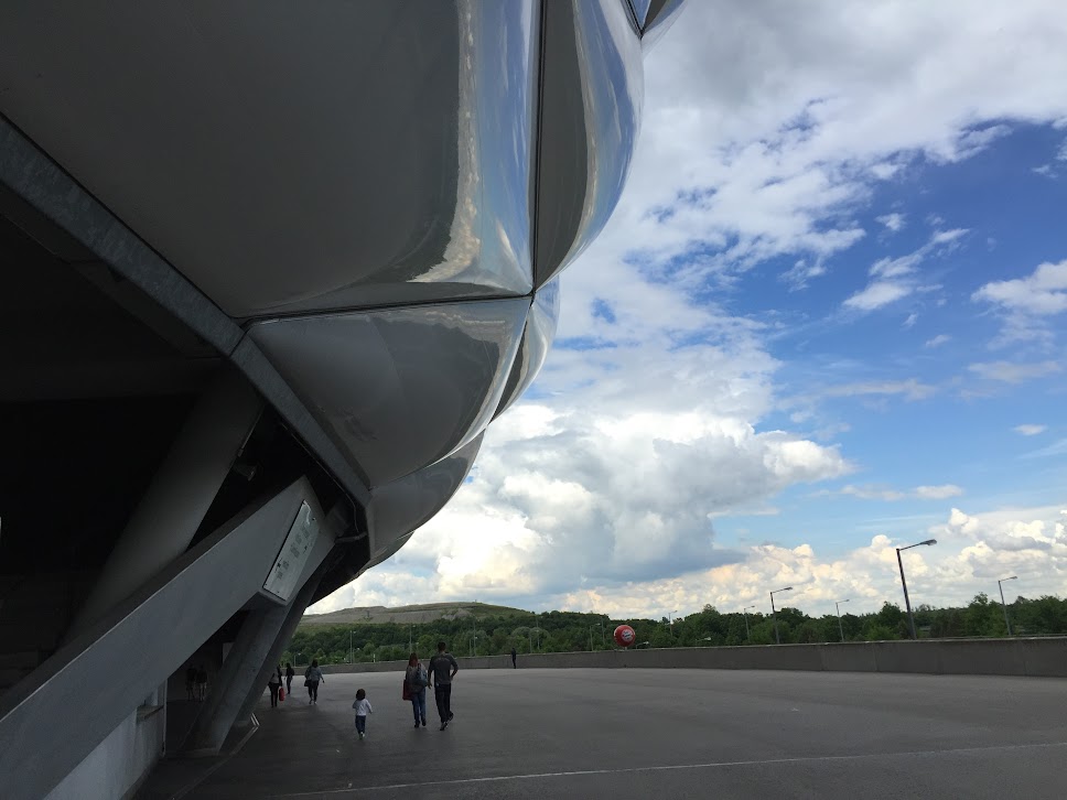 stadium outside view