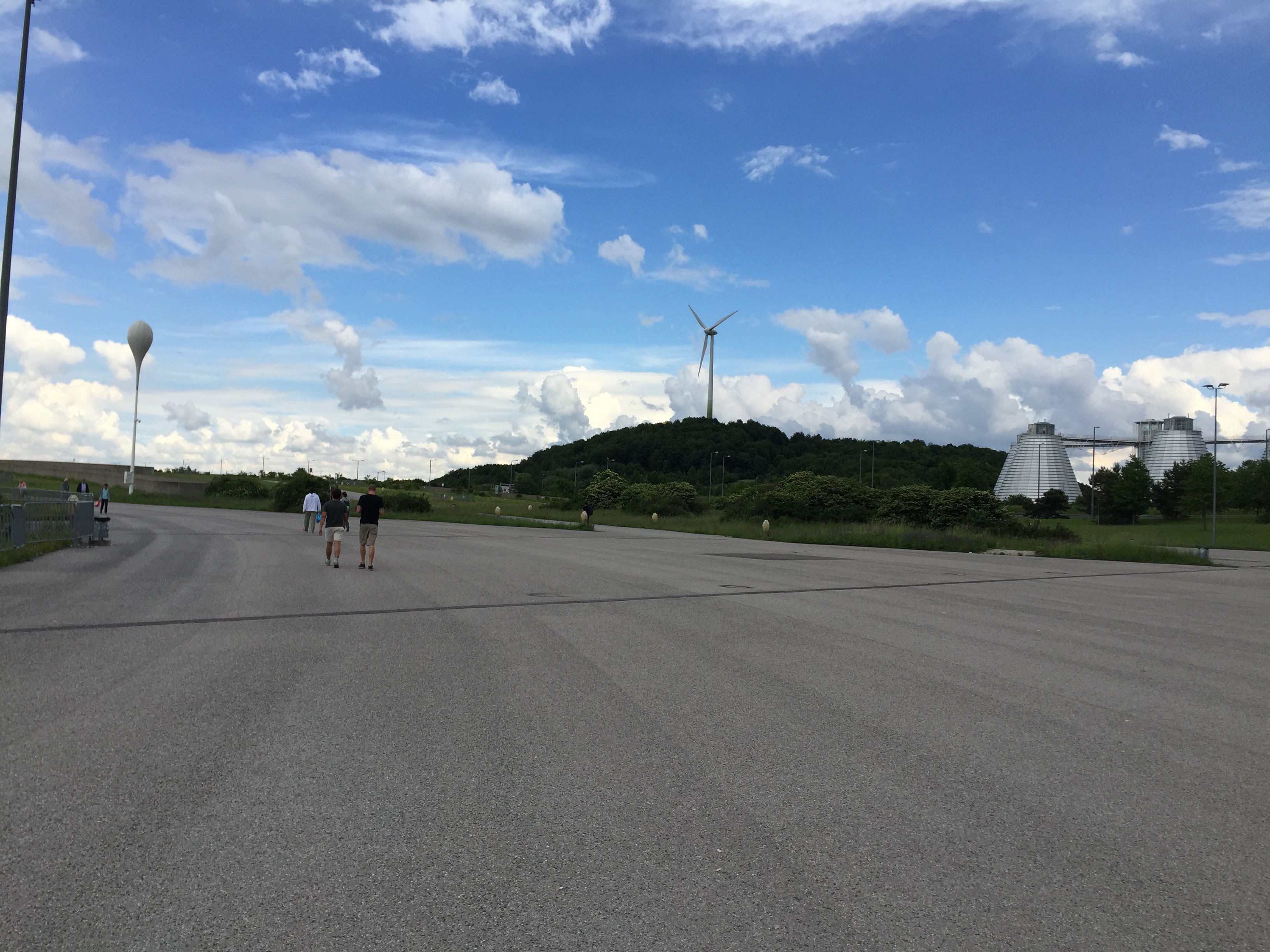 stadium outside view