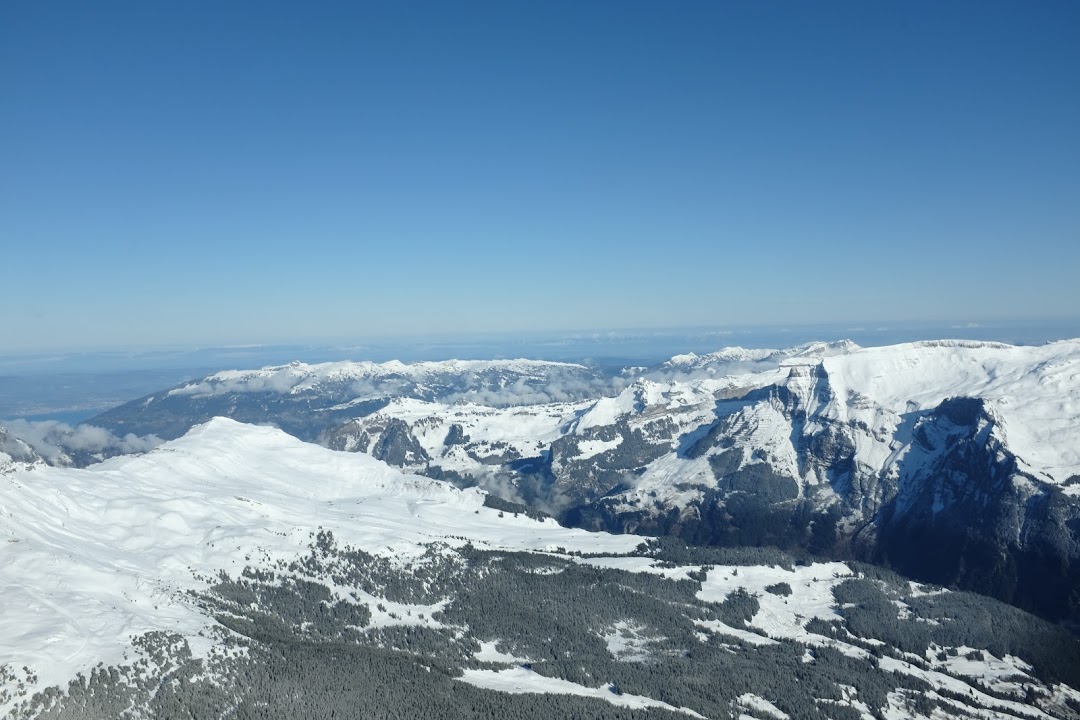 Scenic view of mountains