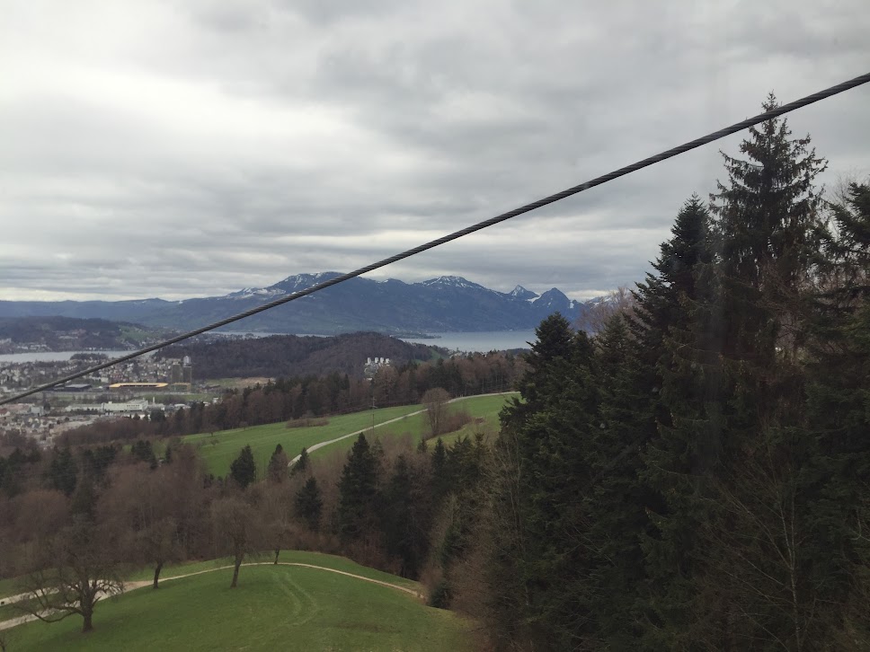 Cable car view