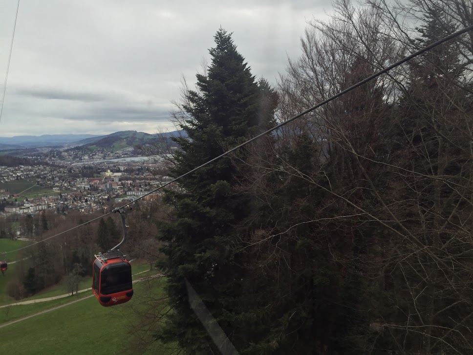 Cable car view